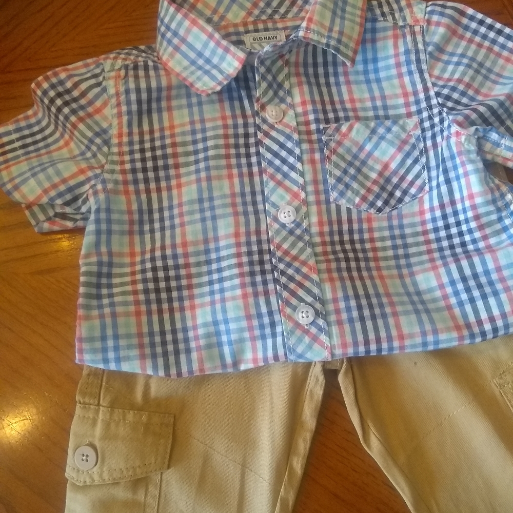 Old Navy shirt with pants 2T